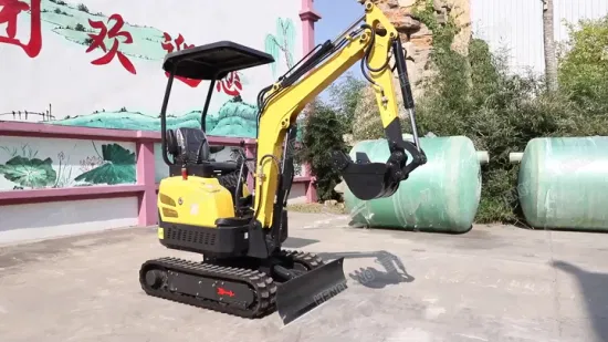 Escavadeira Hidráulica de boa qualidade 2ton Digger para a Polónia Farm